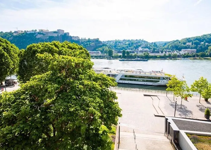 Rheinblick Apartment- Park And アパート コブレンツ